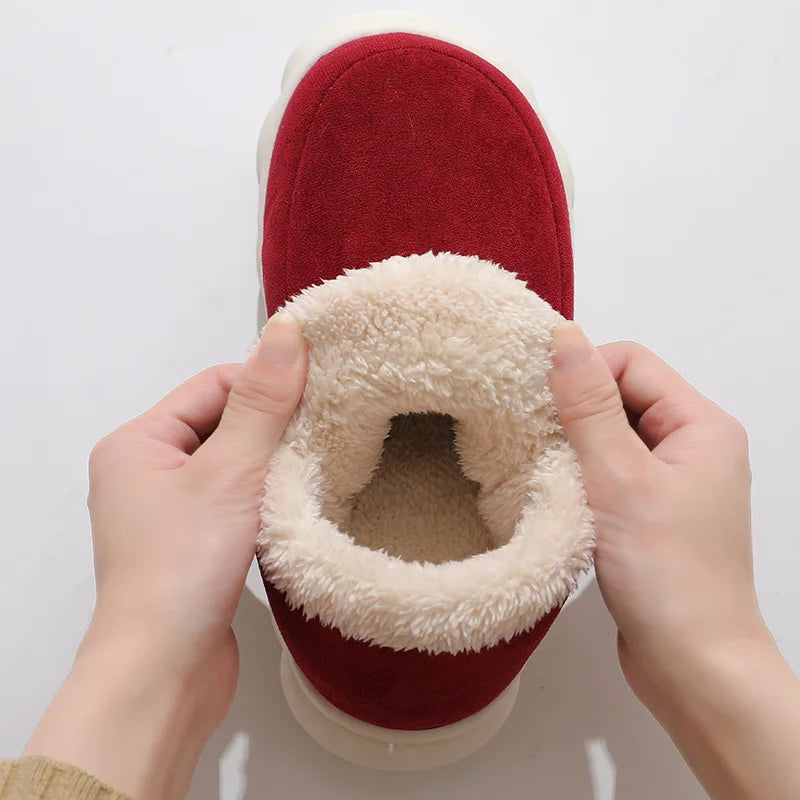 Cocoon fluffy slippers