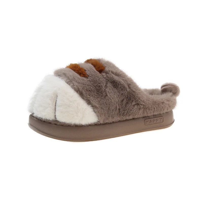 Fluffy Paw Slippers