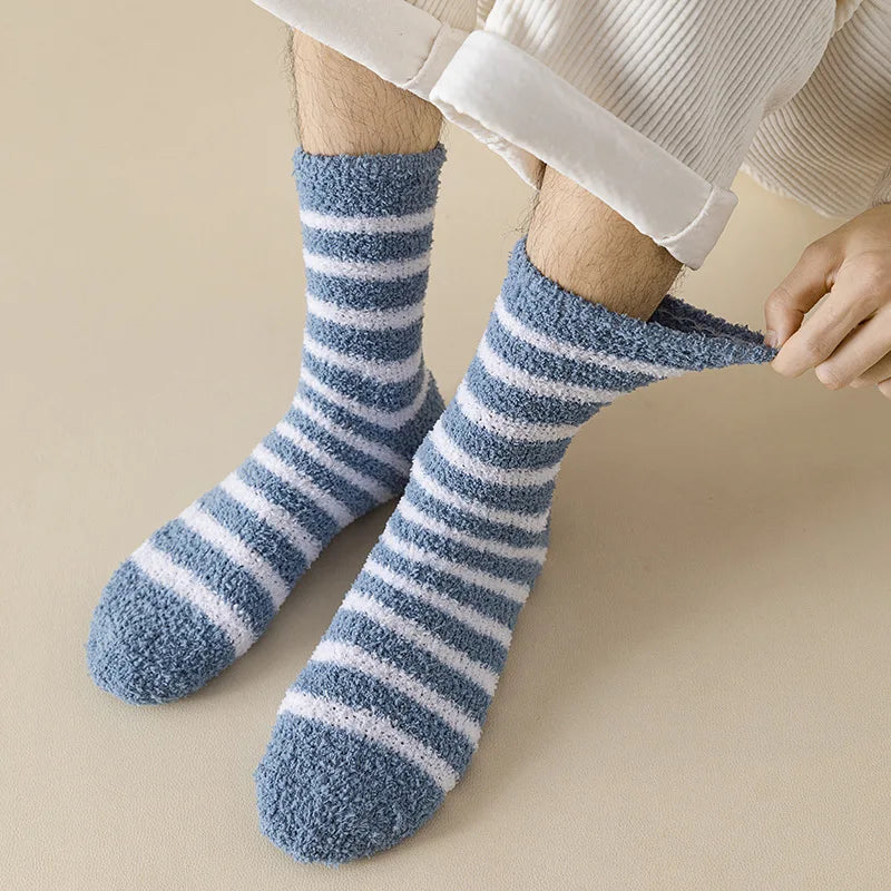 Mens Fluffy Socks