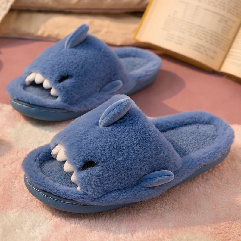 Women’s Shark Fluffy Slippers