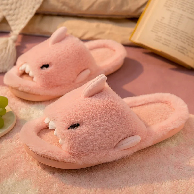 Women’s Shark Fluffy Slippers