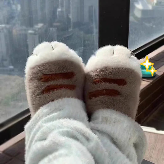 Fluffy Paw Slippers