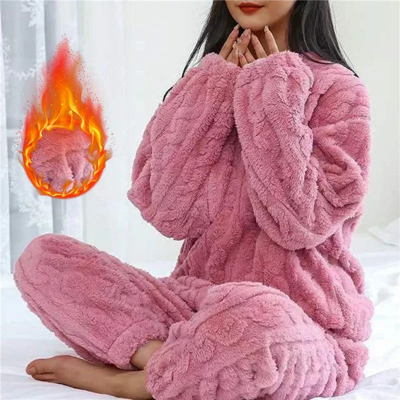 Women’s Winter Plush Pajama