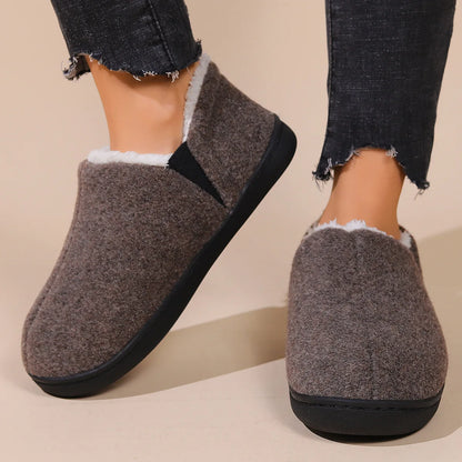 Cosy fluffy slippers Velvet