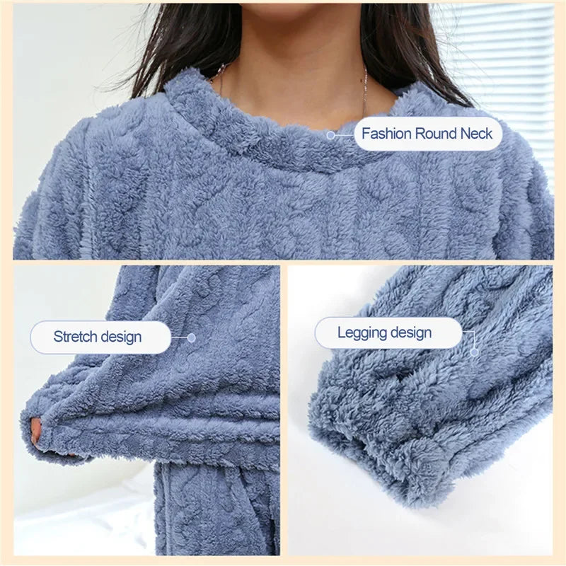 Women’s Winter Plush Pajama