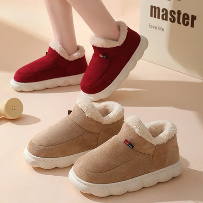 Cocoon fluffy slippers
