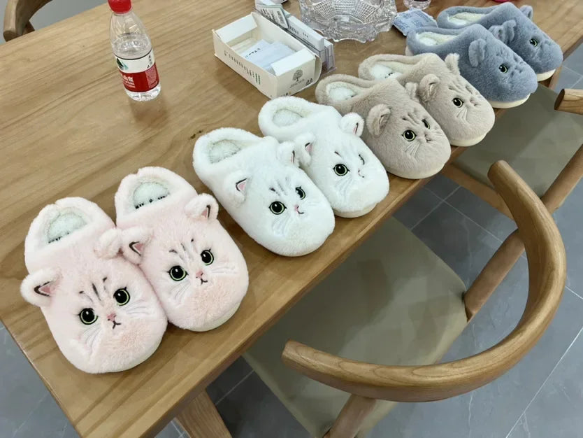 Fluffy slippers Kawaii